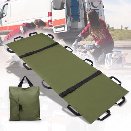 Portable Gurney Stretcher for Patient & Large Dog Rescue, 400 lbs by BOTUWASE