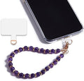 Marble Beaded Phone Wrist Strap for Women, Detachable Design by Lostars