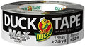 Duck Brand Max Strength Duct Tape - 1 Roll - Heavy Duty Hold - 1.88 Inch x 35 Yards - White (240866) by DuckBrand