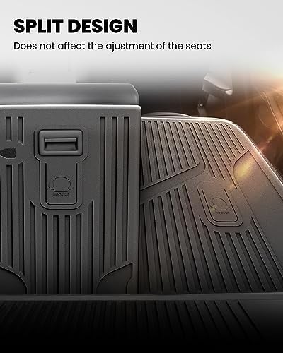 LASFIT Rear Seat Back Mats for Tesla Model Y 2025 2024 2023 2022 2021 2020 - Image 3