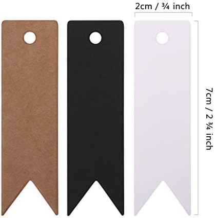Kraft Thank You Gift Tags with Jute Twine, Fishtail 150 Count - Image 4