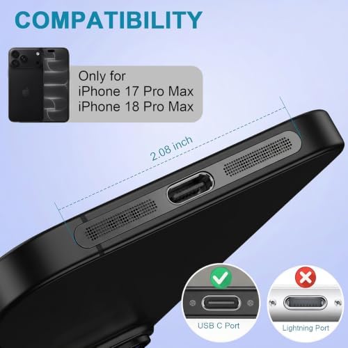 USB C Dust Plug,USB C Port Cover Type C Charging Port Plug Cover Speaker Dust Cover,Accessories for iPhone 18 Pro Max, 17 Pro Max - Image 2