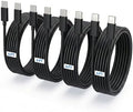 4-Pack 6ft 60W USB C to C Fast Charging Cable for Samsung Galaxy S26, S25 by TZBAY