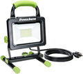 PowerSmith 7,000 Lumen Portable LED Work Light with Metal Stand and Housing, Sealed On/Off Switch, and 5 Year Warranty (PWLS070H) by PowerSmith