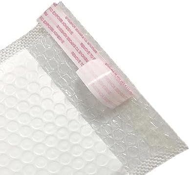 Water Resistant Bubble Envelope Mailers 6 inch x 9 inch #0 White Poly Padded - Image 3