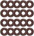 uxcell Fluorine Rubber O-Rings 7mm OD 3mm ID 2mm Width, Metric FKM Sealing Gasket, Pack of 20 by uxcell
