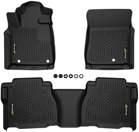 G-PLUS TPE Cargo Liners 3PCS Fit 2007-2011 Toyota Tundra Double/CrewMax Cab by G-PLUS