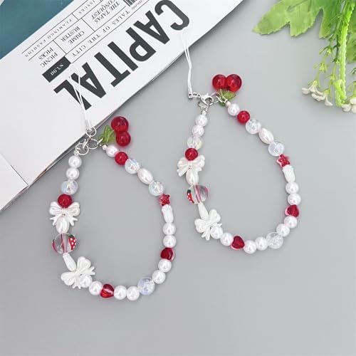 Beaded Camera Wrist Strap Cute Digital Camera Charm Lanyard, Phone Wristlet Charms, Phone Chain for Camera - Image 4