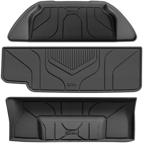3W Cargo Liner Fit for Tesla Model X 6 Seats 2022-2025(Not for 2026) by 3W