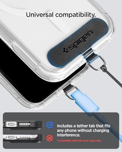 Spigen Phone Wrist Strap with Lanyard and Tether Tab (Universal) - Image 4