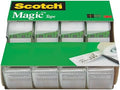 Scotch Magic Tape, 4 Dispensered Rolls, Numerous Applications, Invisible, Engineered for Repairing, 3/4 in. x 300 in. by ScotchBrand