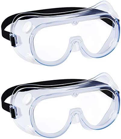Safety Goggles Over Glasses, Anti Fog Protective Eyewear for Lab by YunTuo