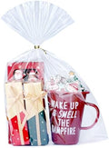 50pcs 10X13 inch Clear Cellophane Bags Gift Wrap Treat Party Favors Bags by MORIDA