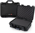 NANUK 915 Hard Case with Cubed Foam – Compact Waterproof Travel Camera Hard Case with Padded Dividers, 13.8” x 9.3” x 6.2” – Dustproof and Impact Resistant, Airline Carry-On Approved – Black by NANUK