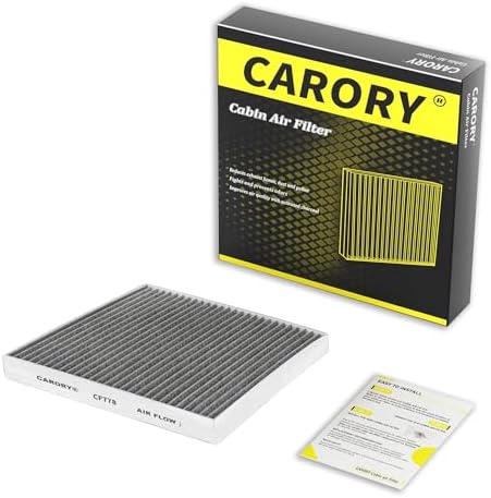 Cabin Air Filter w/Activated Carbon for 2011–2016 Cruze, 2013–2015 Malibu, 2013–2022 Trax, 2013–2022 Encore, 2012–2020 Sonic, 2010–2016 SRX, 2010–2016 LaCrosse, 2013–2022 Spark, and More, CF778 by Carory