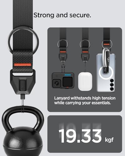 Spigen Phone Wrist Strap with Lanyard and Tether Tab (Universal) - Image 5