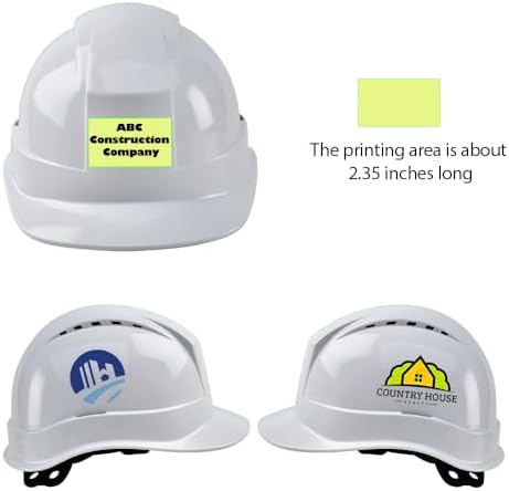Customized Safety Hard Hat Construction Work Safety Helmet Adjustable Ratchet Suspension Full Brim with Abs Shell Construction hat - Image 3