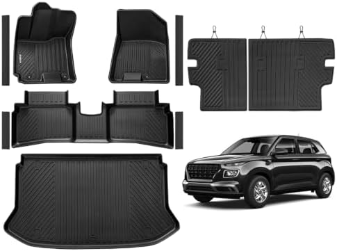 Naibeve Floor Mats for 2020-2026 Hyundai Venue(Upper Cargo Deck Position) by NAIBEVE-USA