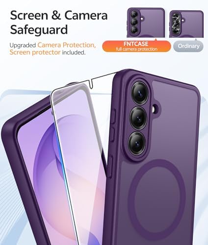 FNTCASE for Samsung Galaxy S26 Plus Case, Fit for Magsafe, Screen Protector - Image 4