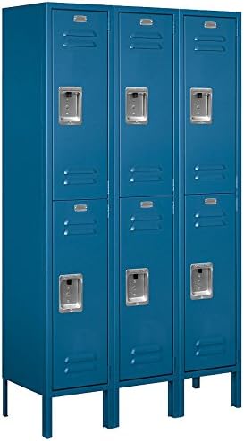 Salsbury Industries 62352BL-U Double Tier 36-Inch Wide 5-Feet High 12-Inch Deep by SalsburyIndustries