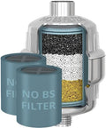 weAQUA Shower Filter Extra Cartridge for Hard Water Chlorine Heavy Metals by weAQUA