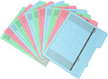 Find It File Folders - Pack of 12 Tabbed, Letter Size Calendar Filing Folders for Office, School and Home Organization, Back to School Supplies for College Students - Assorted Colors by Find+It%C2%AE