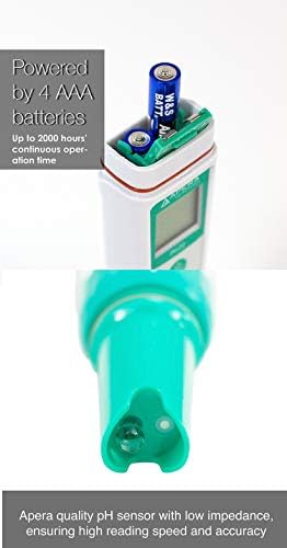APERA INSTRUMENTS AI209 pH Tester Kit + 3M KCL Storage Solution for pH Electrodes - Image 4