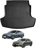 Joruoo-All Weather Cargo Liner Fit for Hyundai Sonata 2020-2026 & Kia K5 Only FWD 2021-2026 Car Cargo Mat TPE Automotive Trunk Mat Custom Accessories by JORUOOServeyouwellalltheway