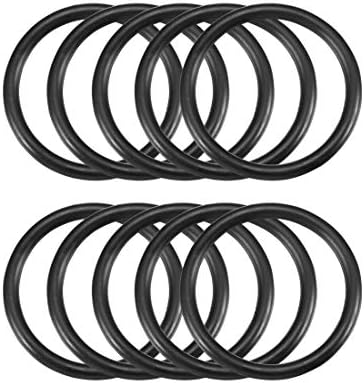 uxcell Pack of 10 Nitrile Rubber O-Rings 38mm OD 31mm ID 3.5mm Width by uxcell