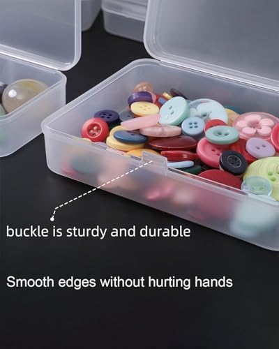 LJY 28 Plastic Boxes, 3 Sizes for Buttons - Image 6