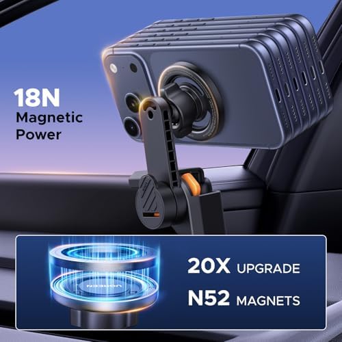 UGREEN Tesla Phone Mount with Strongest Magnet Power, Fully Adjustable View - Image 2