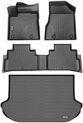 AIPOIL® Floor Mats & Cargo Liner Set for 2017.5-2024 Nissan Murano All Weather Protection TPE Anti-Slip Automotive Full Set Custom Car Mats Accessories - Black by AIPOIL