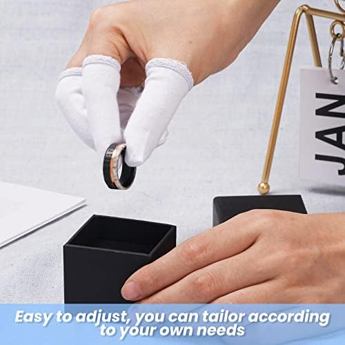 200 Pcs Cotton Finger Cots Small Finger Guards Hand Thumb Fingertips Sleeves Protector by EORTA, Comfortable, Breathable, Absorb Sweat, Reusable, Protect the Wound from Infection, White, Very Small - Image 6