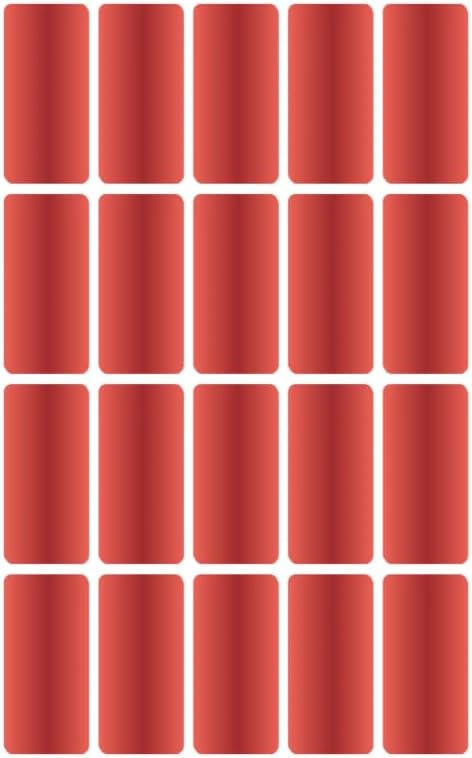 Small Rectangular Label Stickers 1.57 inch x 0.75 inch by RoyalGreen