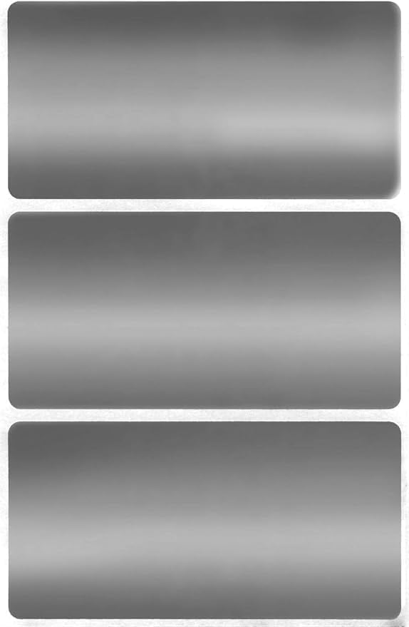 4" x 2" Blank Stickers to Write On Name Tags Color Coding Labels by RoyalGreen