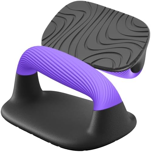 Kipika Push Up Bars, Pushup Stands, Anti-Slip Soft Plastic Push Up Handles, Bottom Anti-Slip Pad, Strength Training Equipment, Perfect for Floor Workout Exercise by Kipika