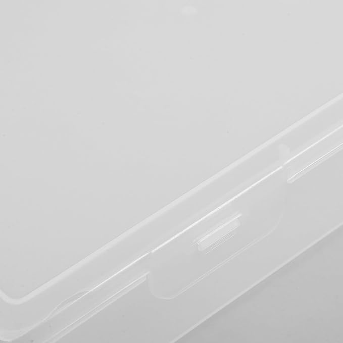 VILLCASE Transparent Plastic Certificate Organizer Box Desktop Document Storage - Image 9