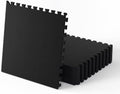 Stepwaver 0.56" Thick 48 Sq Ft Rubber-Textured Gym Flooring for Home Gym by Stepwaver