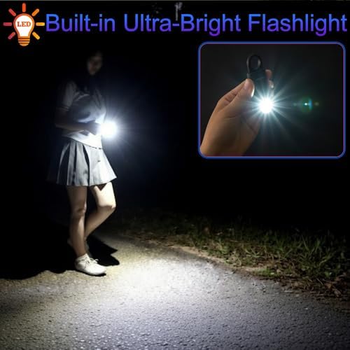 135dB Rechargeable Personal Alarm with Ultra Bright Flashlight - Image 4
