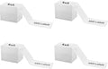 OausTect 4x6 Shipping Label 4000 Fanfold Labels by OausTectDirect