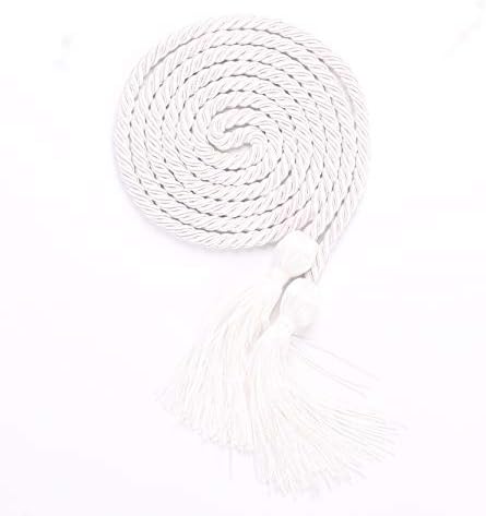 Graduation Honor Cords, 68" Long (White) - Image 2