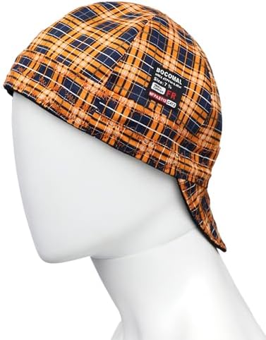 BOCOMAL Welding Cap HRC2 Flame Resistant 10oz Durable Cotton Canvas Duck - Image 3