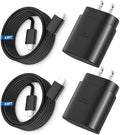 Super Fast Charger Type C, 25W USB C Wall Charger Fast Charging 6.6FT Cable by Vilive