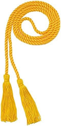 Tassel Depot Graduation Honor Cord - Gold - Every School Color Available - Made In Usa by TasselDepot