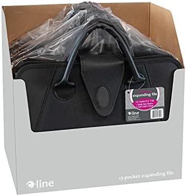 C-Line Expanding File with Handles, Letter Size, Black (48211) (Pack of 6) - Image 7