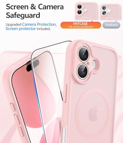 FNTCASE for iPhone 17 Case, Compatible with Magsafe, Glass Screen Protector - Image 4
