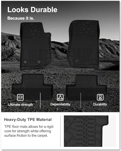 Kiwi Master Floor Mats for 2014-2017 Jeep Wrangler JK 2-Door - Image 5