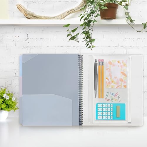 H4D 24 Pocket Poly Project Organizer, Multi Pocket Folder, Pastel Colors - Image 6
