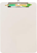 Plastic Clipboard with Pen Holder, Standard A4 Size, Nursing Clip Boards 8.5x11 by TFDLCGzm