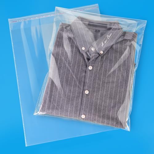 120 Count 12"x15" Self Sealing Cellophane Bags by Aubeco